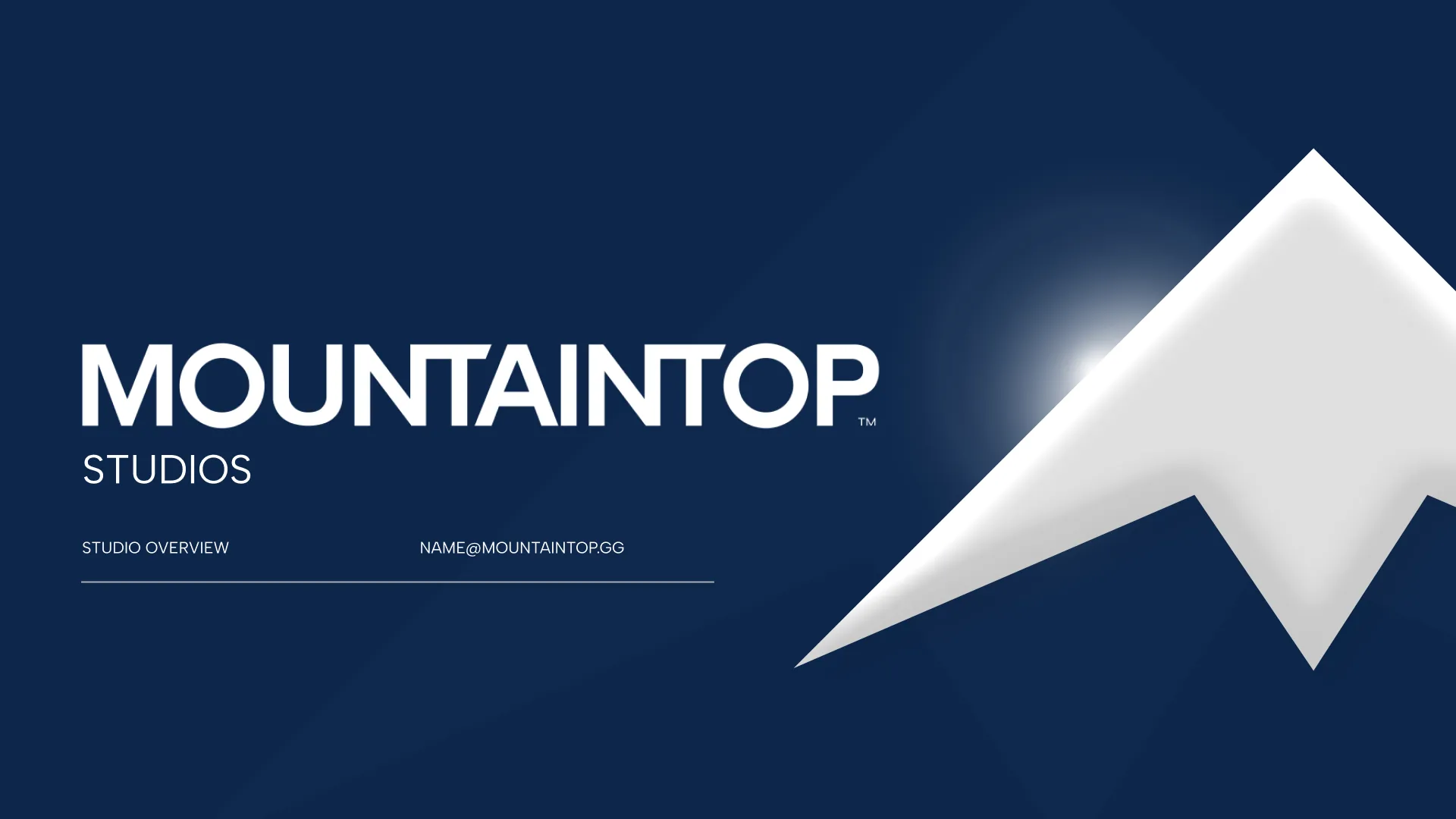 Presentation slide 1